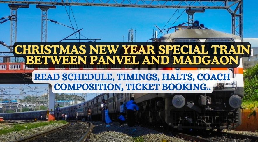 Christmas New Year Special Train Between Panvel and Madgaon