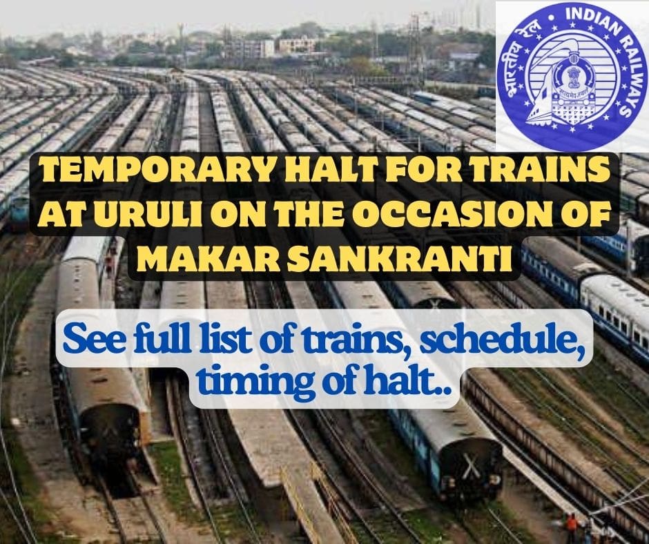 Temporary Halt for Trains at Uruli