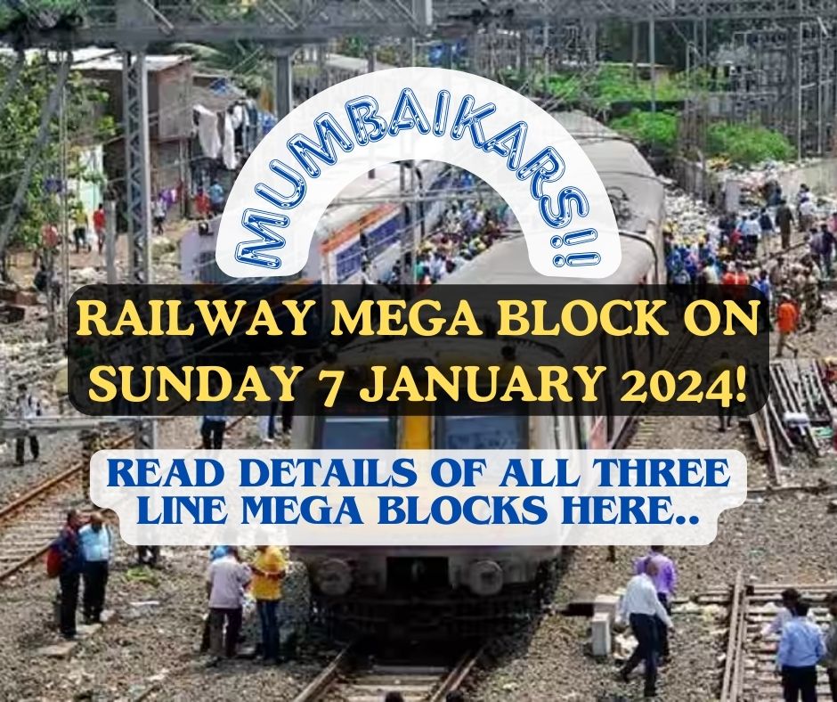 Mega block on Sunday 7 January 2024