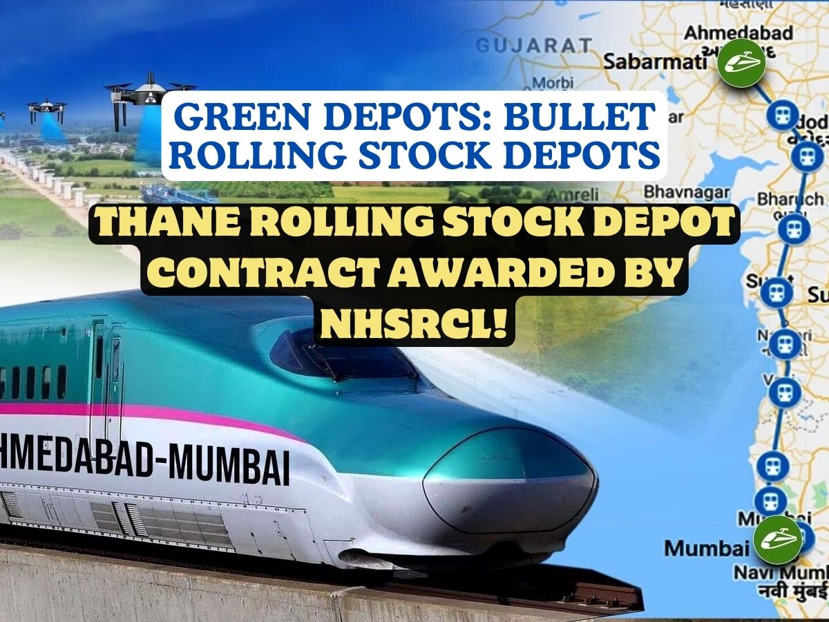 Thane Rolling Stock Depot - Indian Rail Update