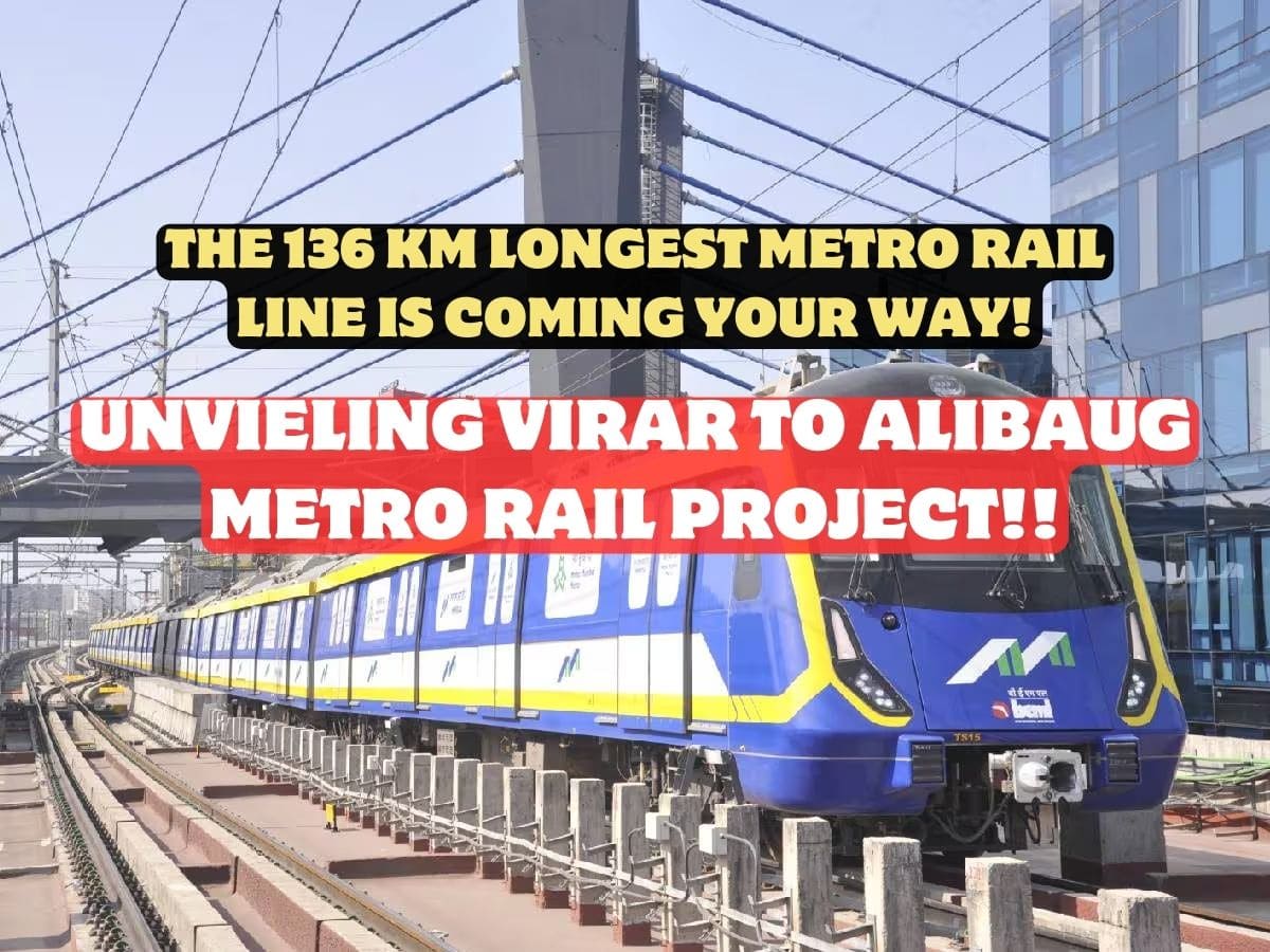 Virar to Alibaug Metro Rail Project