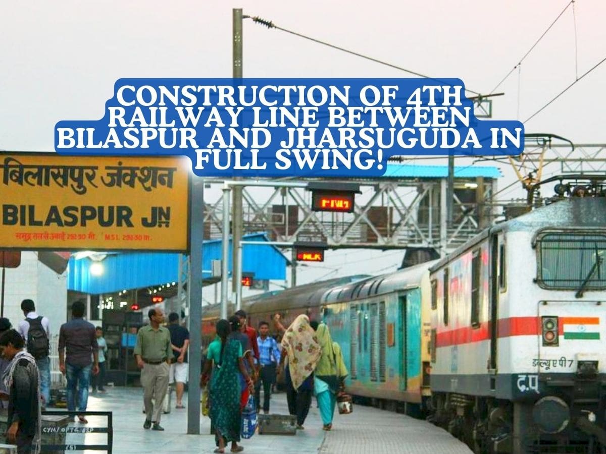 4th Railway Line Between Bilaspur and Jharsuguda
