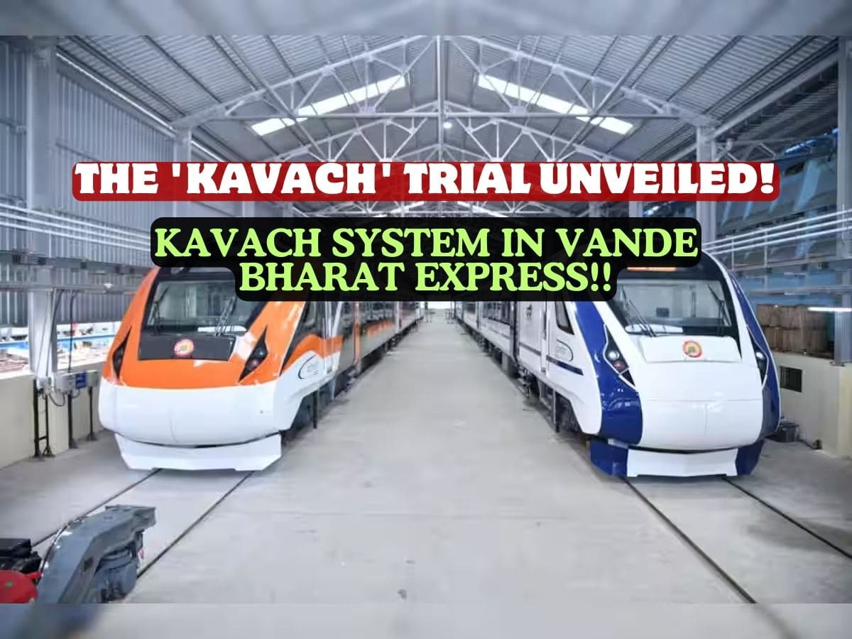 Kavach System In Vande Bharat Express