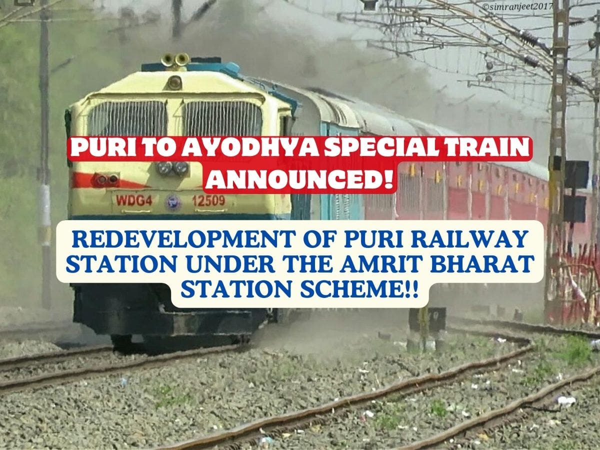 Puri to Ayodhya Special Train