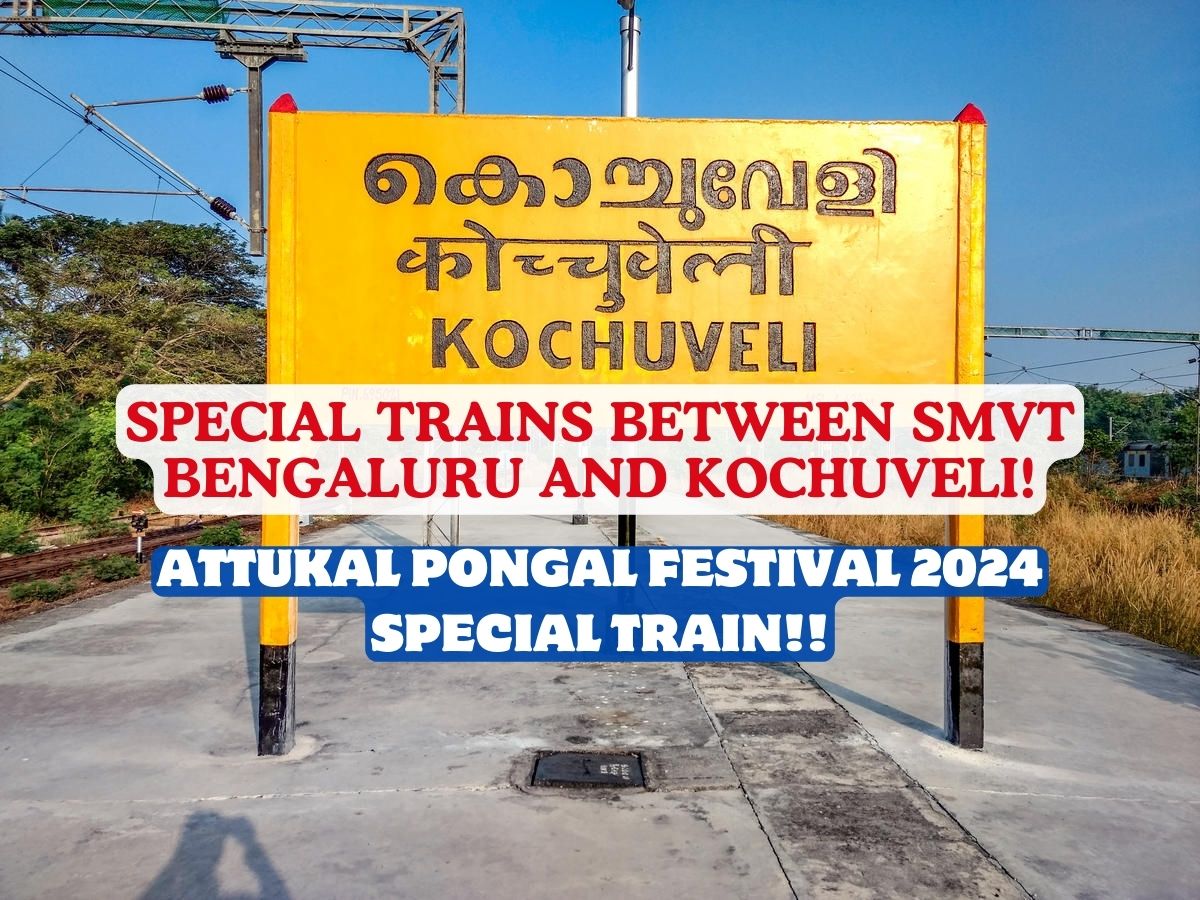 Special trains between SMVT Bengaluru And Kochuveli