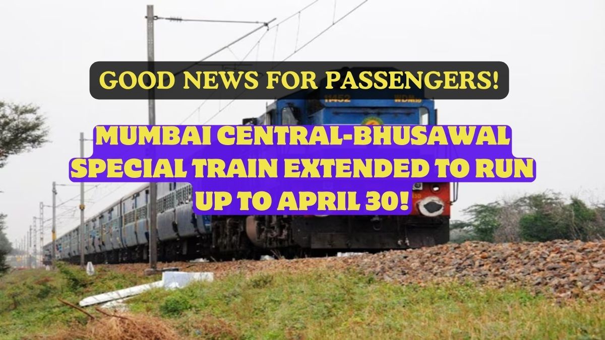 Mumbai Central Bhusawal Special Train
