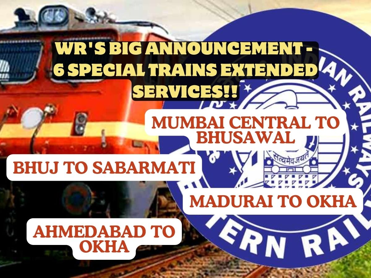 6 Special Trains Extended Services