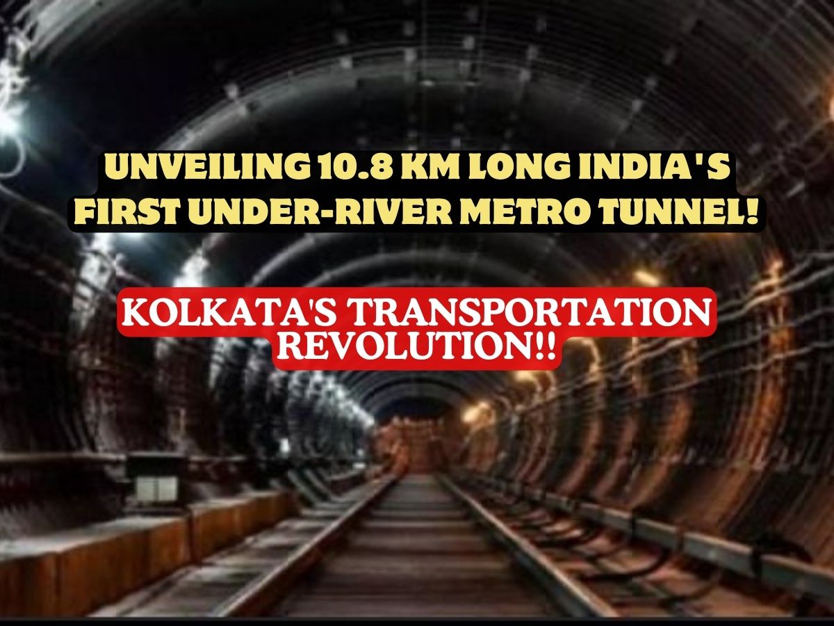 India's First Under-River Metro Tunnel