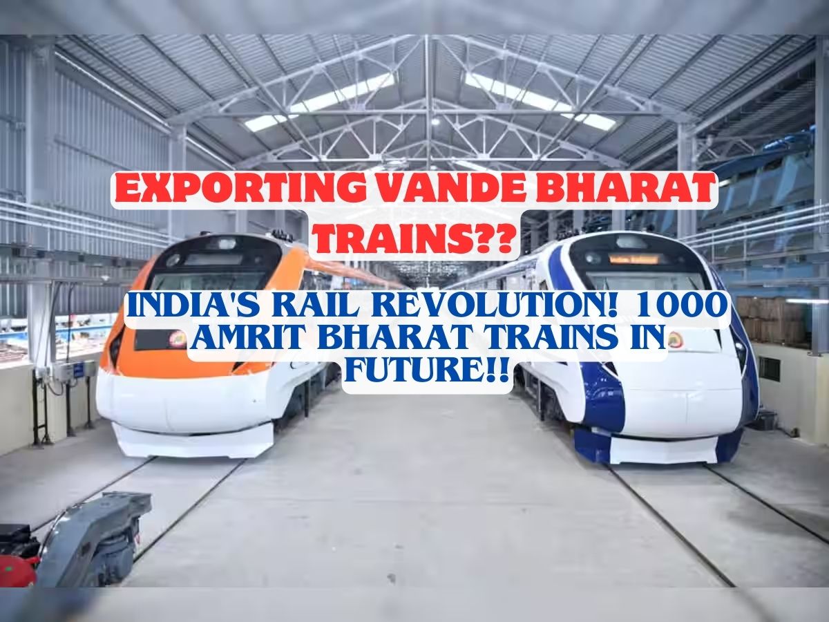 Exporting Vande Bharat Trains